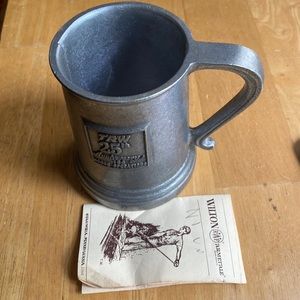 Wilton RWP mug silver tone in great condition